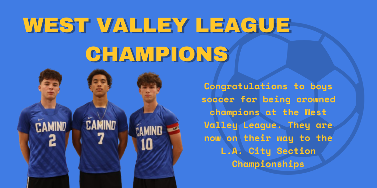 Congratulations to the West Valley League Champions