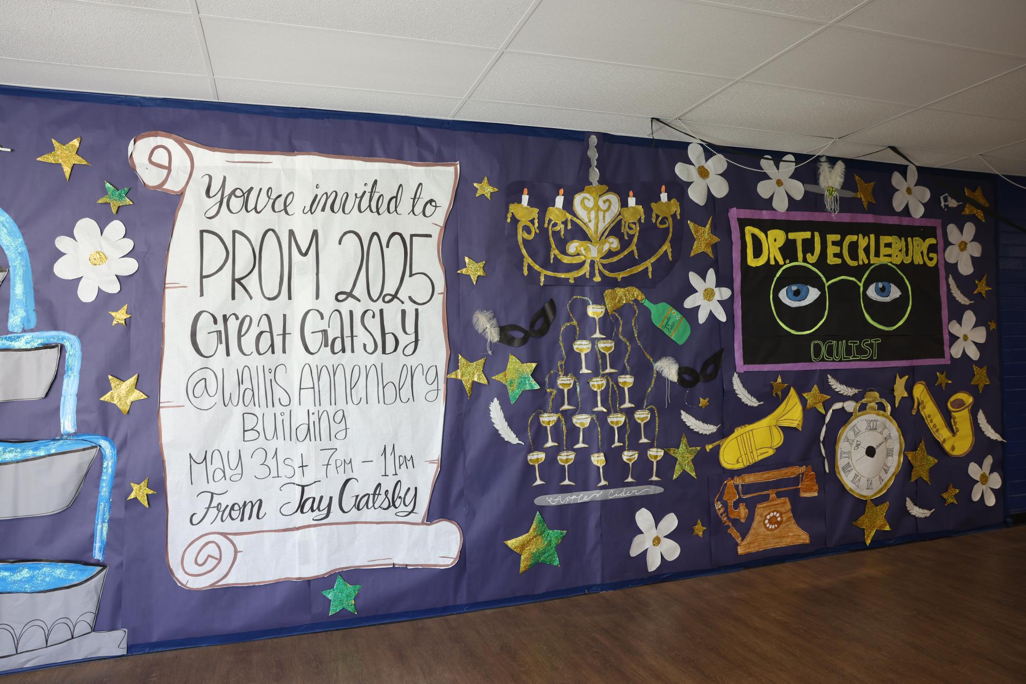 A glided, glittering prom to remember