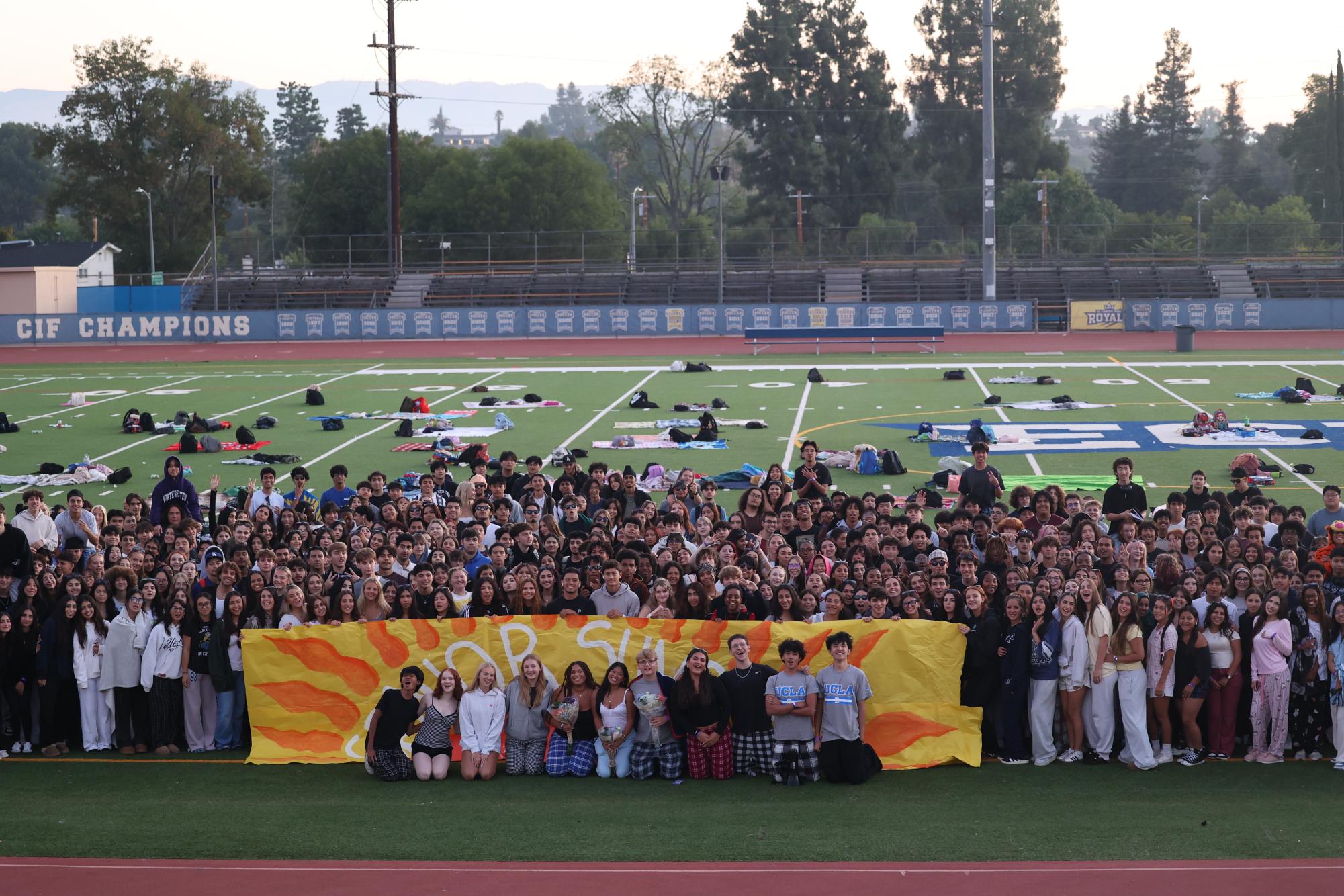 Here comes the sun: Class of 2026 shines at Senior Sunrise