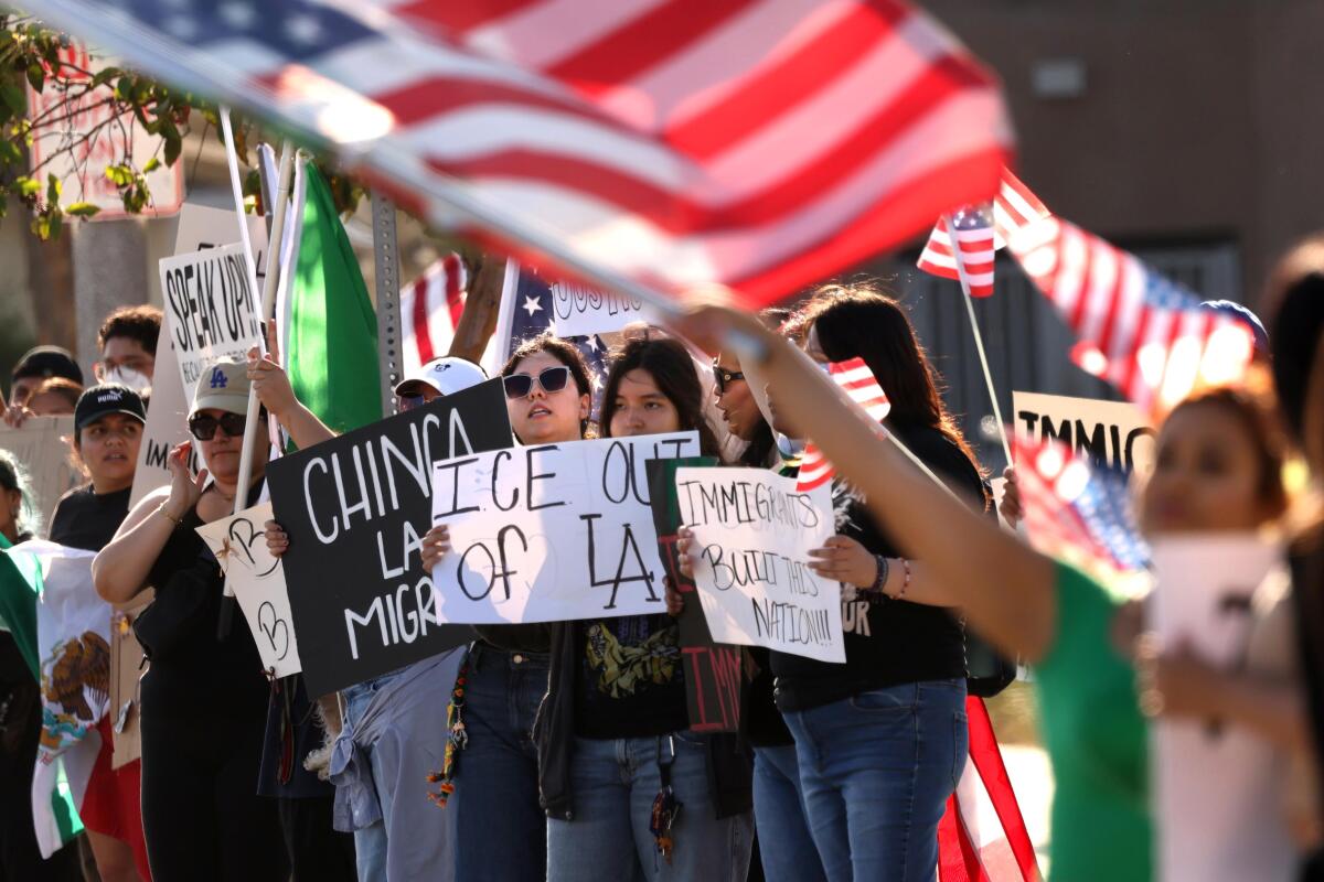 I.C.E raids spark protests in Los Angeles